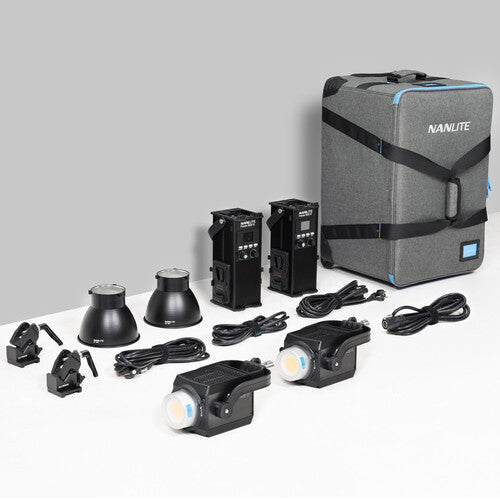 Nanlite Forza 500 II Daylight LED Monolight (Travel 2-Light Kit)