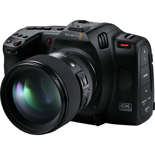 Blackmagic Design Cinema Camera 6K (Leica L) with Hot Rod Cameras PL to L Adapter (Mark II) Kit