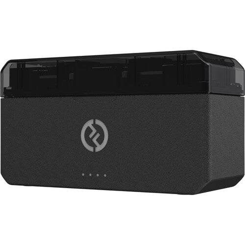 Hollyland LARK MAX Duo 2-Person Wireless Microphone System (2.4 GHz, Black) with 2x Omnidirectional Lavalier Microphone Kit