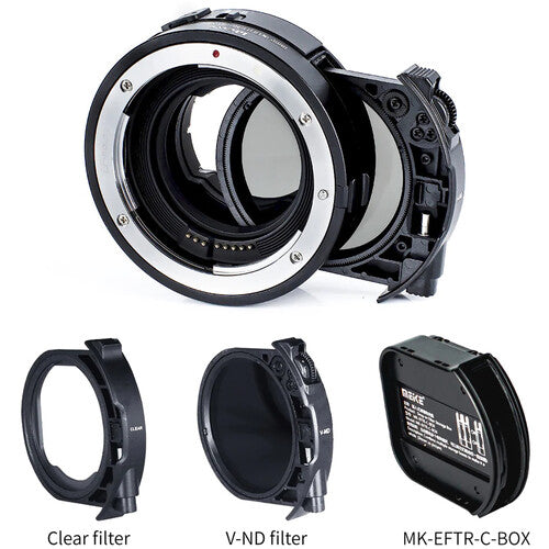 Meike Drop-In Filter Lens Adapter for EF/EF-S Lenses to Sony E-Mount Cameras