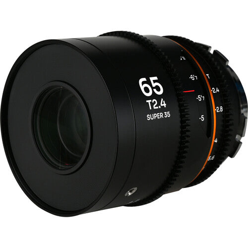 Venus Optics Laowa Nanomorph 65mm T2.4 1.5X S35 Cine Lens (Amber, PL Mount with Interchangeable EF Bayonet)