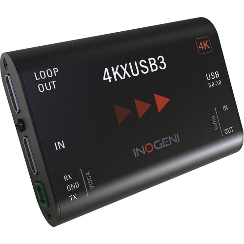 INOGENI 4K Ultra HDMI to USB 3.0 Video Capture Card