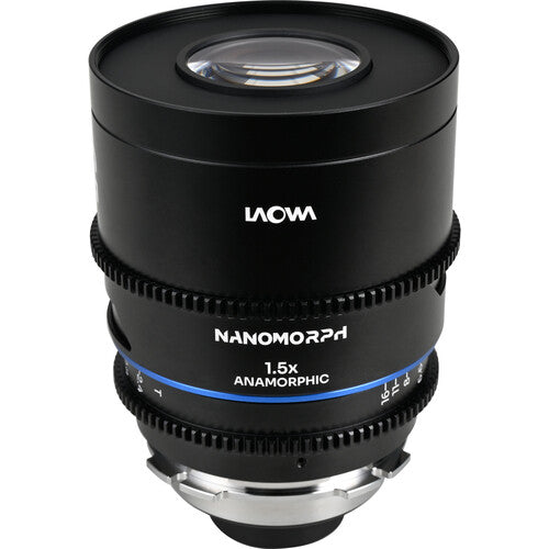 Venus Optics Laowa Nanomorph 65mm T2.4 1.5X S35 Cine Lens (Blue, PL Mount with Interchangeable EF Bayonet)