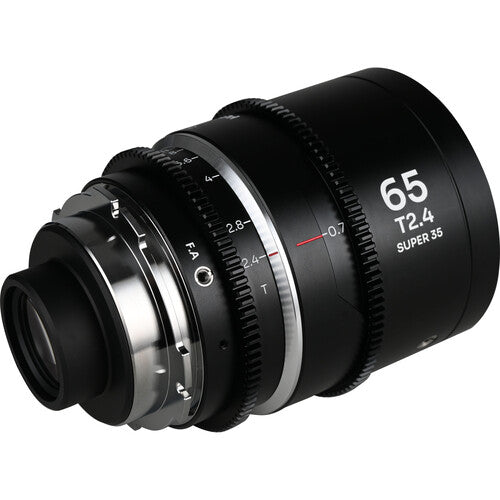 Venus Optics Laowa Nanomorph 65mm T2.4 1.5X S35 Cine Lens (Silver, PL Mount with Interchangeable EF Bayonet)