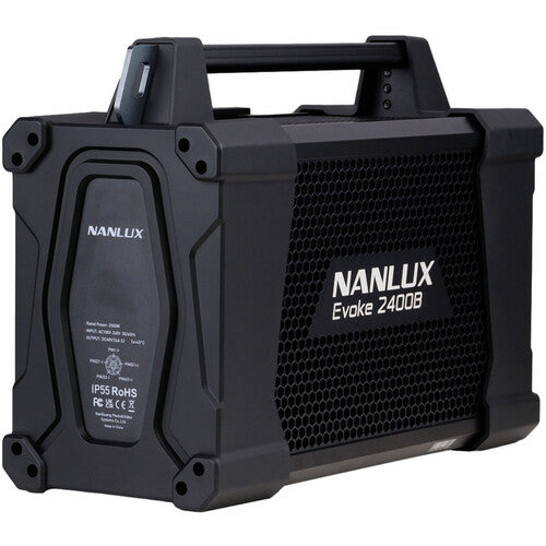 Nanlux Evoke 2400B Bi-Color LED Monolight Kit with 45° Reflector and Full System Flight Case