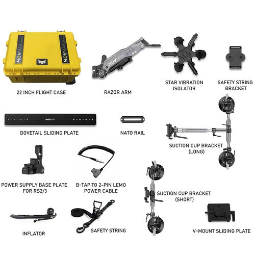 MOVMAX Razor Arm Air Shock-Absorption Car Shooting System