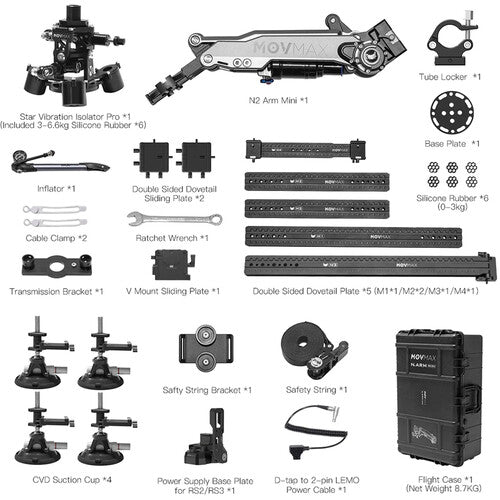 MOVAMX N2 Air Arm Mini Pro Kit