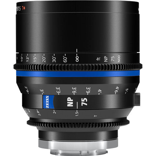 ZEISS Nano Prime 75mm Cine Lens (Sony E, Feet) — Hot Rod Cameras