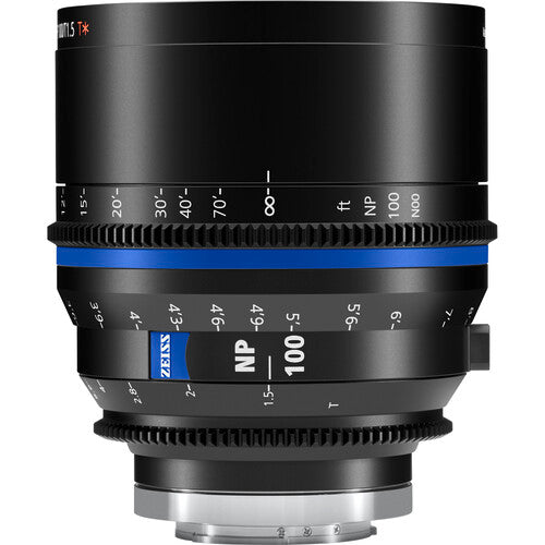 ZEISS Nano Prime 100mm T1.5 Cine Lens (Sony E, Feet)