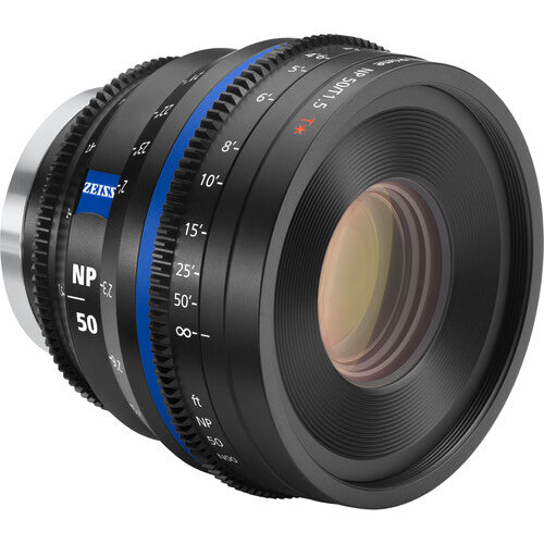ZEISS Nano Prime 50mm T1.5 Cine Lens (Sony E, Feet)