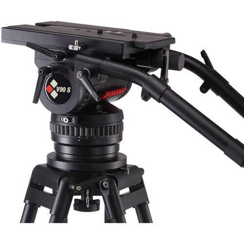 Camgear V90 Studio/OB AL MS Heavy-Duty Aluminum Tripod System