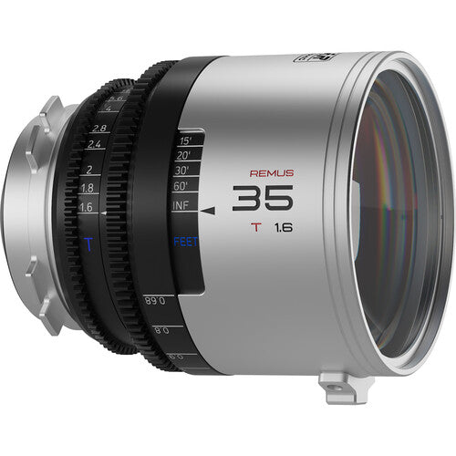 BLAZAR LENS Remus 35mm T1.6 S35 1.5x Anamorphic Lens (ARRI PL, Silver Flare)