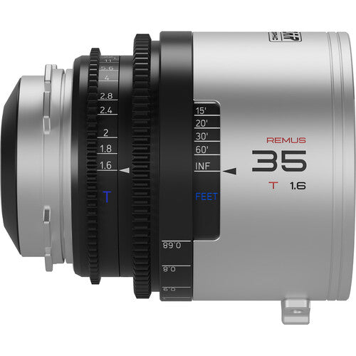 BLAZAR LENS Remus 35mm T1.6 S35 1.5x Anamorphic Lens (ARRI PL, Silver Flare)