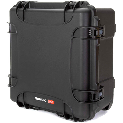 Nanuk 968 Wheeled Hard Case (Black, 89L) With Foam