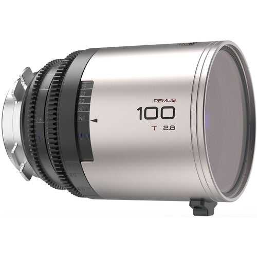 BLAZAR LENS Remus 100mm T2.0 Full-Frame 1.5x Anamorphic Lens (ARRI PL, Silver Flare)