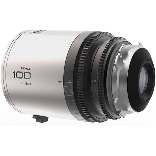 BLAZAR LENS Remus 100mm T2.0 Full-Frame 1.5x Anamorphic Lens (ARRI PL, Silver Flare)