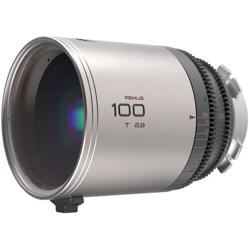 BLAZAR LENS Remus 100mm T2.0 Full-Frame 1.5x Anamorphic Lens (ARRI PL, Silver Flare)