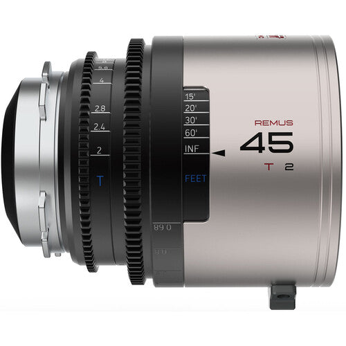 BLAZAR LENS Remus 45mm T2.0 1.5x Anamorphic Lens (ARRI PL, Silver Flare)