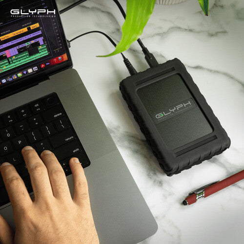 Glyph Technologies 15.36TB Blackbox Plus USB 3.2 Gen 2 External U.2 SSD