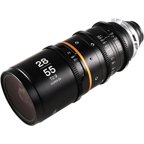 Venus Optics Laowa Nanomorph 28-55mm T2.9 1.5x S35 Anamorphic Zoom (ARRI PL, Amber Flare)