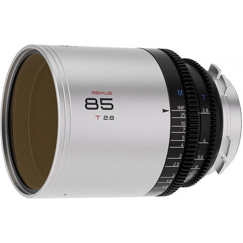 BLAZAR LENS Remus 85mm T2.8 1.5x Full Frame Anamorphic Lens (ARRI PL, Silver Flare)