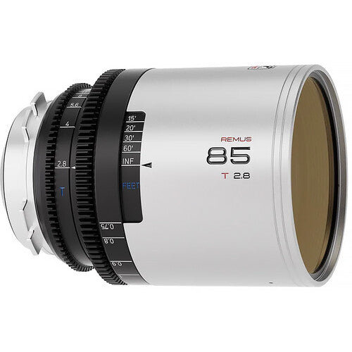 BLAZAR LENS Remus 85mm T2.8 1.5x Full Frame Anamorphic Lens (ARRI PL, Silver Flare)