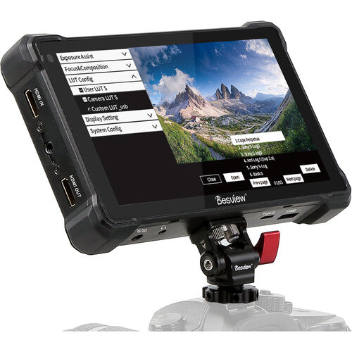Desview R7S III 7" High-Bright 1080p Touchscreen HDMI/3G-SDI Monitor with Dual L-Series Plate