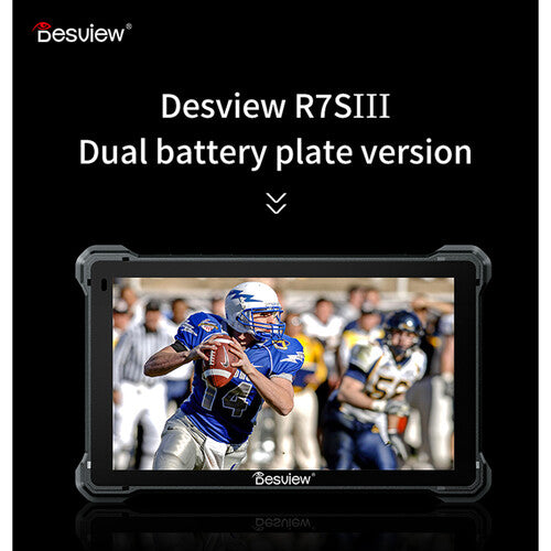 Desview R7S III 7" High-Bright 1080p Touchscreen HDMI/3G-SDI Monitor with Dual L-Series Plate