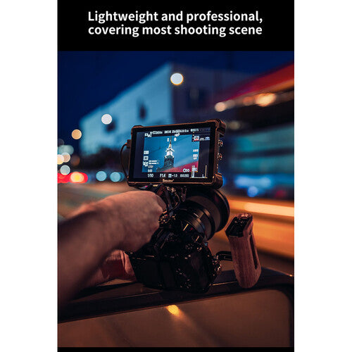 Desview R7S III 7" High-Bright 1080p Touchscreen HDMI/3G-SDI Monitor with Dual L-Series Plate