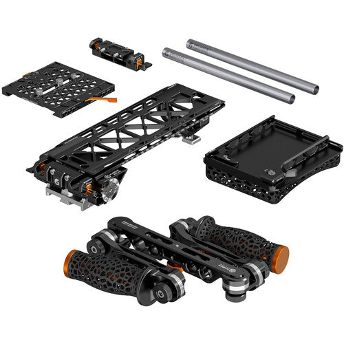 Bright Tangerine KASBAH Atman Universal Shoulder Rig & Handle Kit (BUD 2-Axis VCT-14)