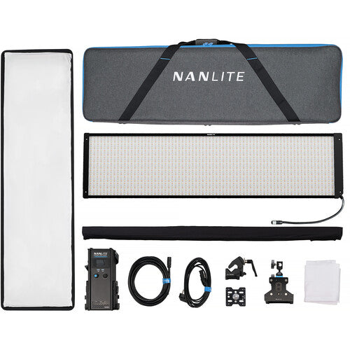 Nanlite PavoSlim 240CL RGB LED Panel with Pop-Up Softbox