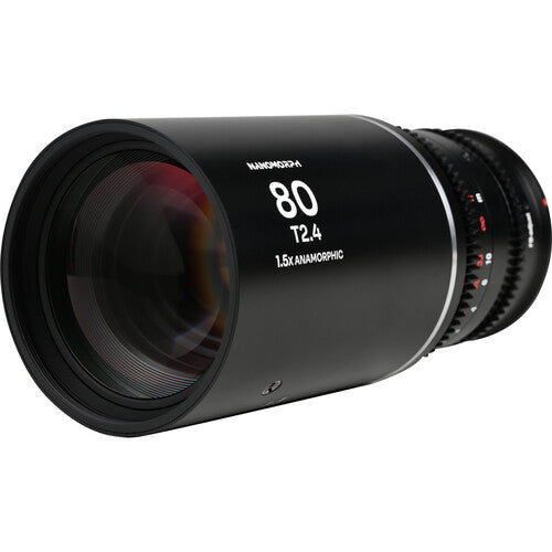 Venus Optics Laowa Nanomorph 80mm T2.4 1.5X S35 Cine Lens (Silver, L-Mount) (*OPEN BOX*)