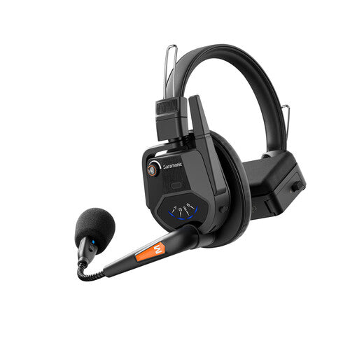 Saramonic WiTalk9-6S 6-Person Full-Duplex Wireless Intercom System with Single-Ear Headsets (1.9 GHz)
