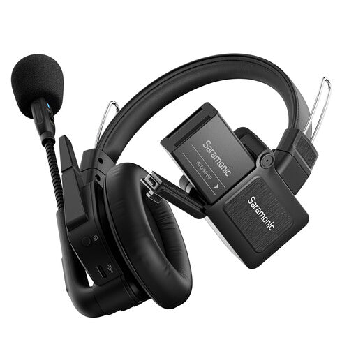 Saramonic WiTalk9-6S 6-Person Full-Duplex Wireless Intercom System with Single-Ear Headsets (1.9 GHz)