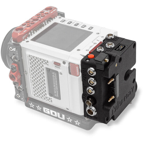Mtiny Power Module MUTINY KX-IO Power & I/O Module with Gold Mount Plate for KOMODO-X & V ...