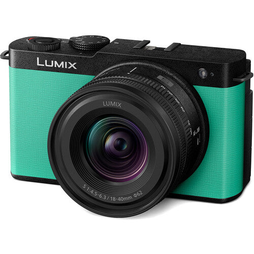 Panasonic Lumix S9 Mirrorless Camera with 18-40mm f/4.5-6.3 Lens (Mint Green)