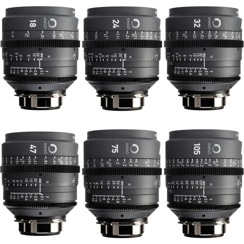 ARRI Ensō Prime Core 6-Lens Set (ARRI LPL, Feet)