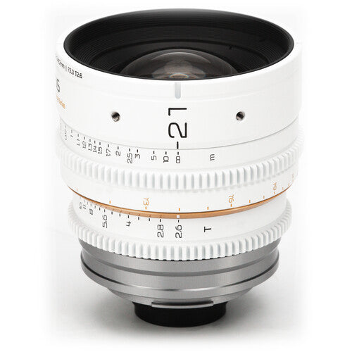 Dulens APO Mini Prime 21mm T2.6 Lens (EF Mount, White)