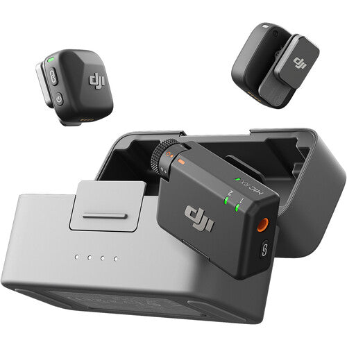DJI Mic Mini ワイヤレスマイクロフォン【使用２回】 DJI Mic Mini 2-Person Compact Wireless Microphone System for