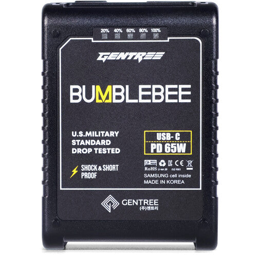 GENTREE V-Mount Micro-Size Battery with USB-C (145Wh)