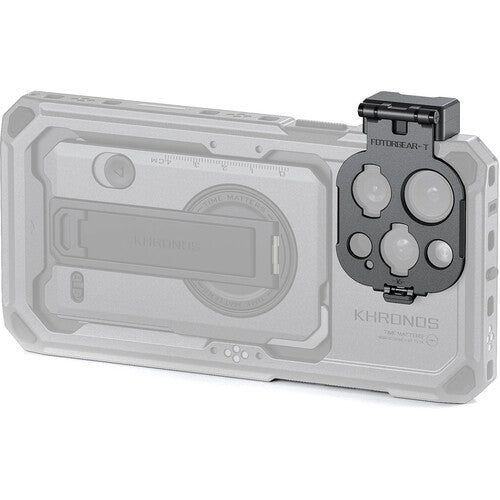 Tilta Khronos T-Series Mount Lens Adapter for iPhone 16 Pro and Pro Max (Space Gray)