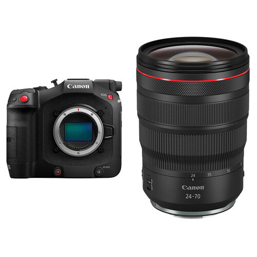 Canon EOS C80 6K Camera Kit with 24-70mm f/2.8 Zoom Lens (Canon RF