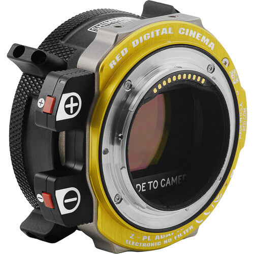 RED DIGITAL CINEMA V-RAPTOR Z to PL with Electronic ND Filter Adapter ...
