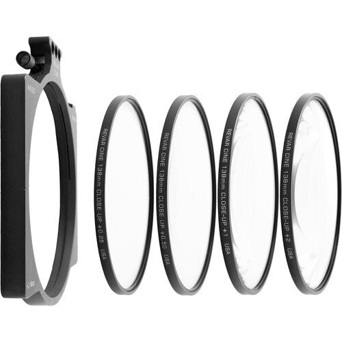 Revar Cine Close-Up 4-Diopter Set with Double 4 x 5.65" Tray and Case (138mm)
