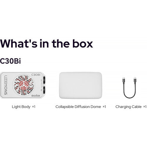 Godox Litemons C30BI Bi-Color LED Light Panel