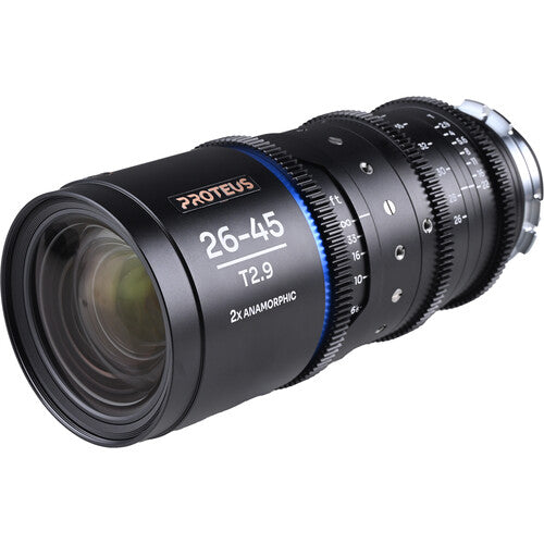 Venus Optics Laowa Proteus 2X 26-45mm T2.9 Anamorphic Cine Lens (Blue, PL Mount with Interchangeable EF Bayonet)