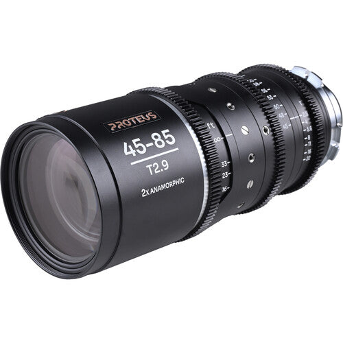 Venus Optics Laowa Proteus 2X 45-85mm T2.9 Anamorphic Cine Lens (Silver, PL Mount with Interchangeable EF Bayonet)