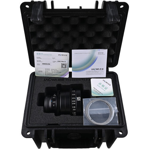Venus Optics Laowa 10mm T2.9 Zero-D VV Cine Lens (Sony E)