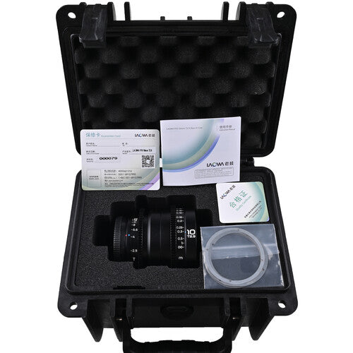 Venus Optics Laowa 10mm T2.9 Zero-D VV Cine Lens (Leica L)