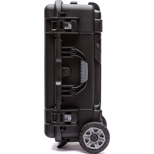 Nanuk 935 Case with Heavy-Duty Wheels, Mesh Lid Organizer, and Large 13L Cubik